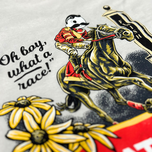 Oh Boy What A Race! (Natural) / Shirt