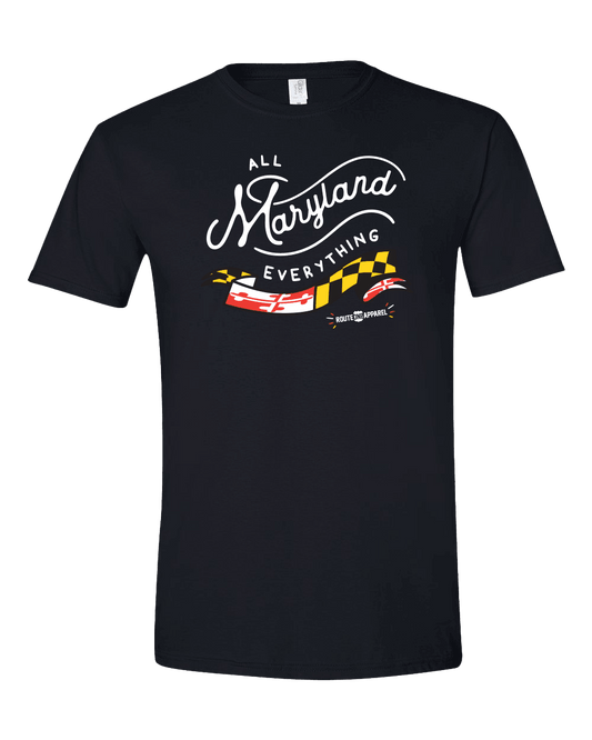 All Maryland Everything (Black) / Shirt - Route One Apparel