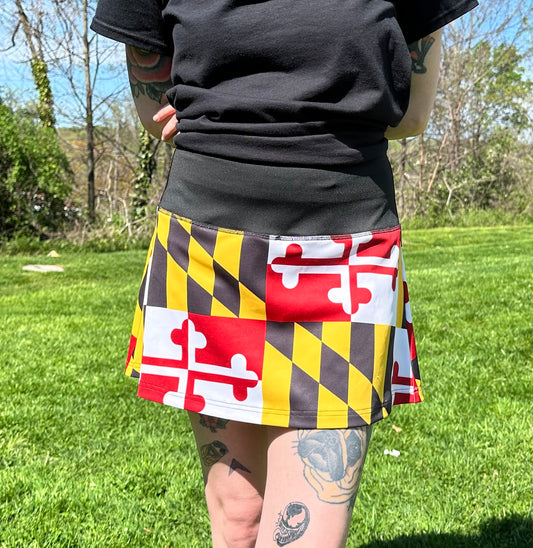 Maryland Flag / Tennis Skirt