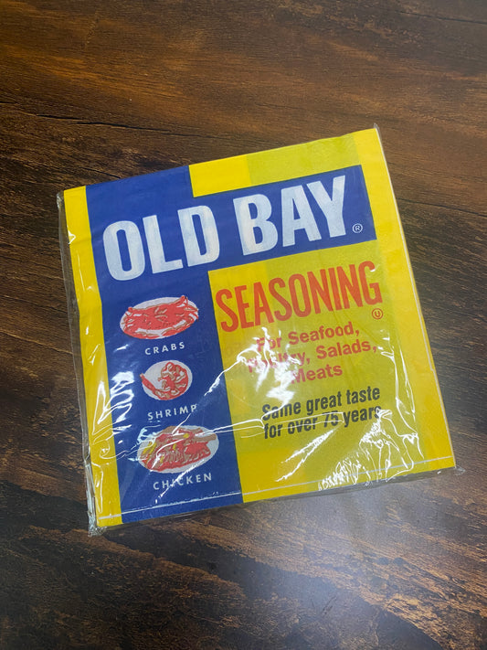 Old Bay Can (25-Pack) / Paper Napkin - Route One Apparel