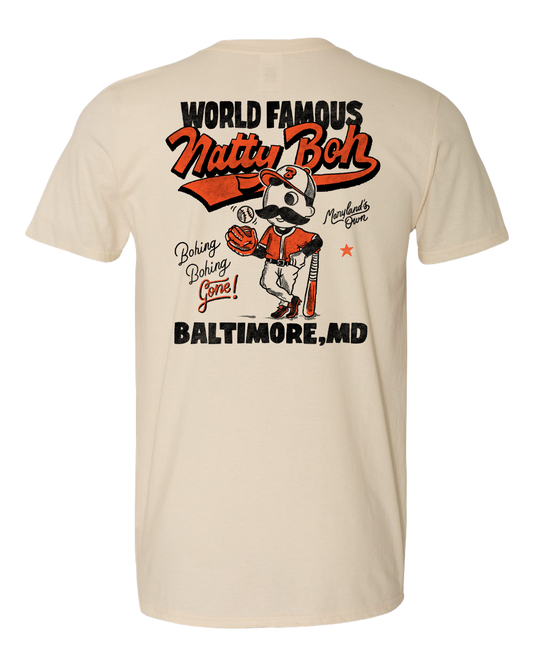 World Famous Natty Boh Baseball (Natural) / Shirt