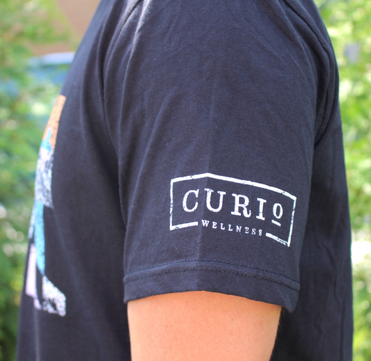 Curio Wellness MD Flag Graphic Tee (Black) / Shirt - Route One Apparel