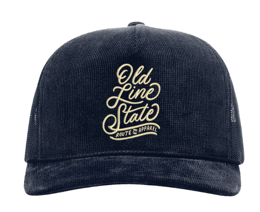 Old Line State (Navy) / Baseball Hat - Route One Apparel