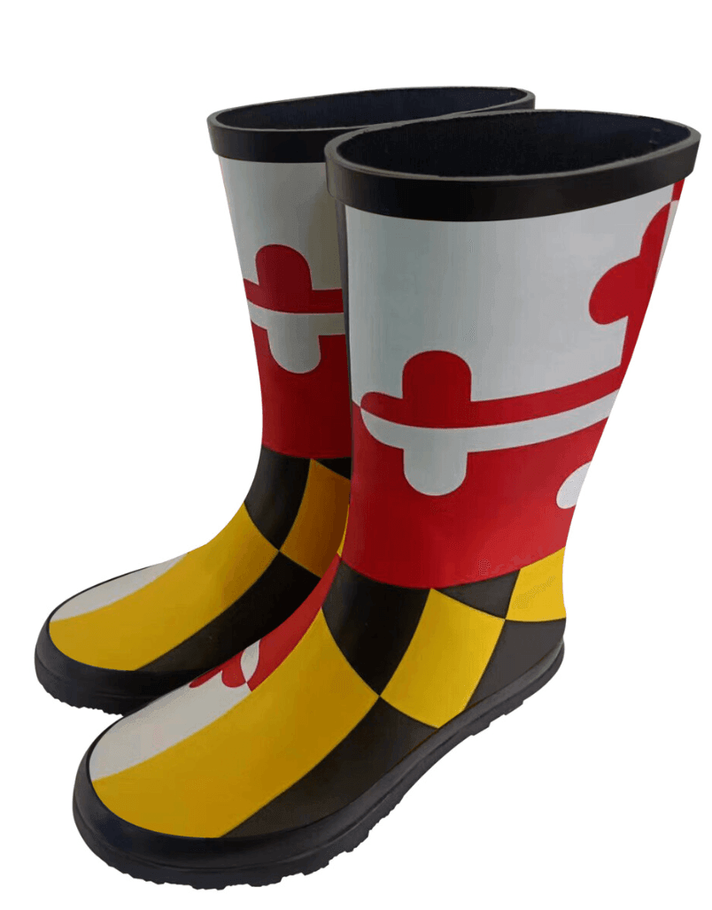Maryland Flag / Rain Boots