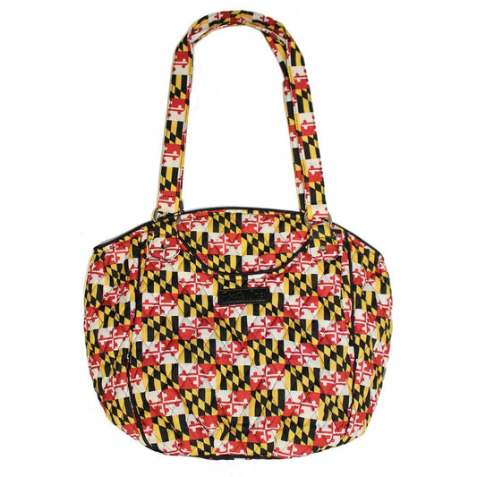 Quilted Maryland Flag / Shoulder Bag - Route One Apparel
