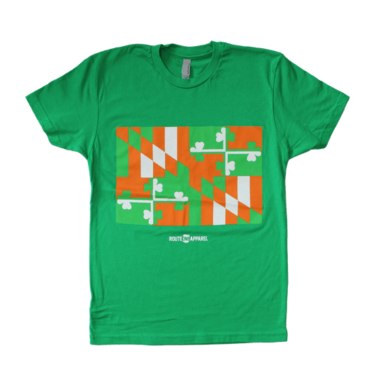 Irish Maryland Flag / Shirt - Route One Apparel