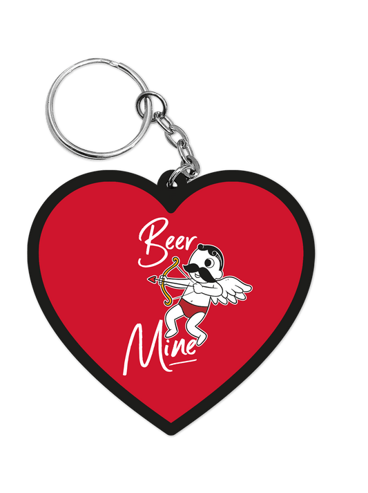 Beer Mine - Natty Boh (Red) / Key Chain - Route One Apparel