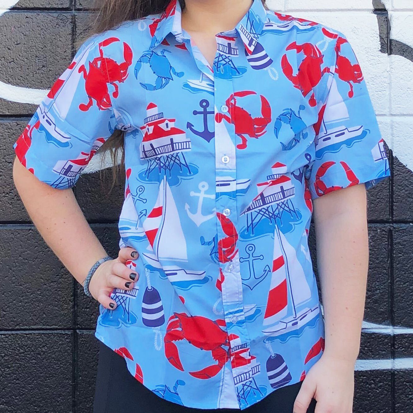 Captain of the Crabby Seas / Hawaiian Shirt