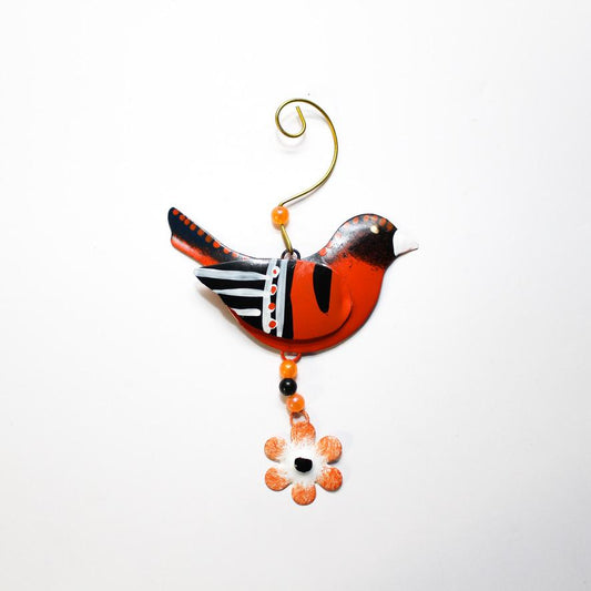 Oriole Bird / Metal Ornament - Route One Apparel