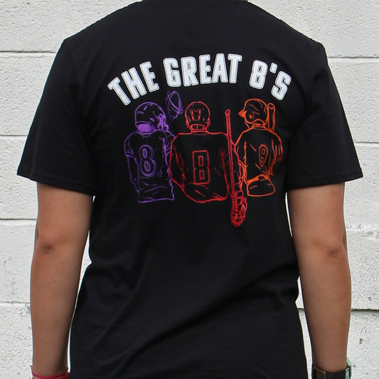 The Great 8's - Maryland Edition (Black) / Shirt - Route One Apparel