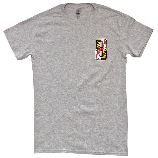 The Great 8's - Maryland Edition (Grey) / Shirt - Route One Apparel