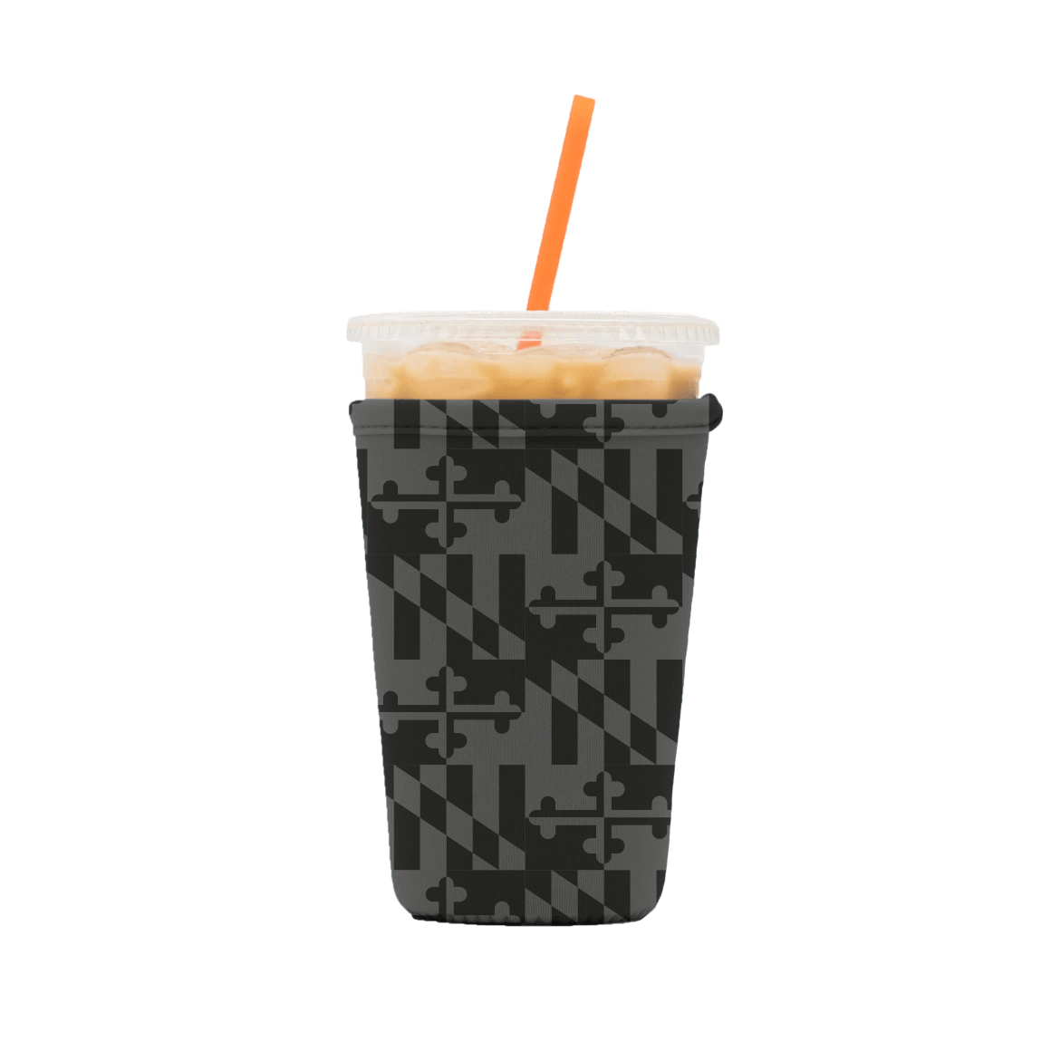 Maryland Flag Pattern / Iced Coffee Cooler