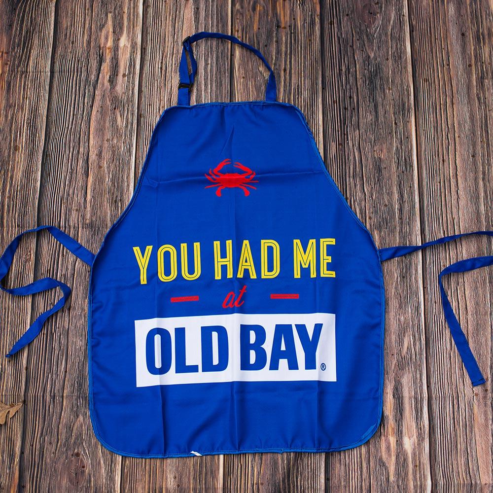 You Had Me At Old Bay (Blue) / Apron - Route One Apparel
