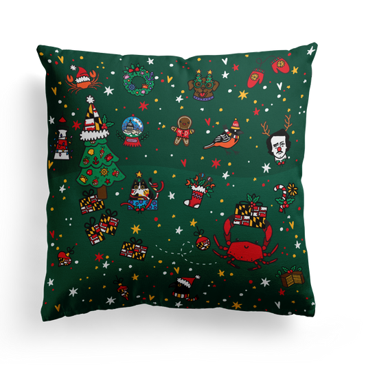 Home for the Holidays / Throw Pillow - Route One Apparel