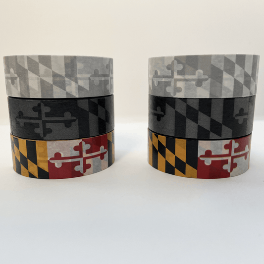Maryland Flag (6 Pack) / Washi Tape - Route One Apparel