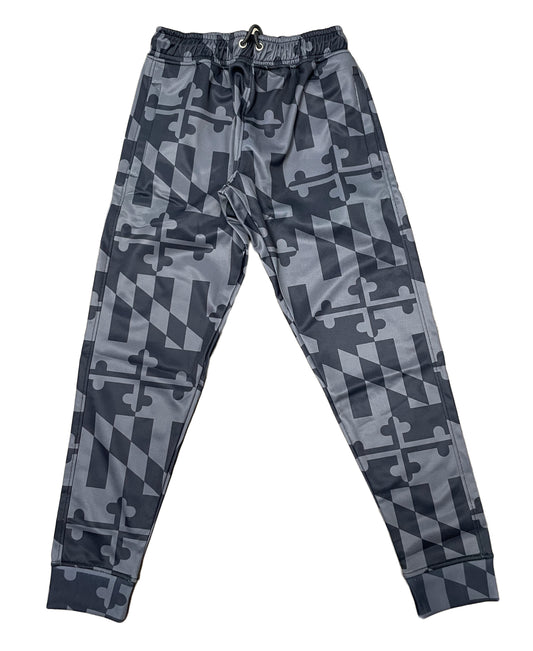 Greyscale Maryland Flag / Joggers - Route One Apparel