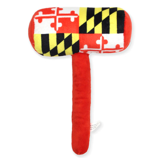 Maryland Flag Mallet (Red) / Dog Toy - Route One Apparel