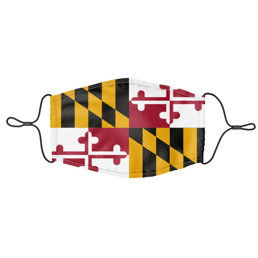 Maryland Flag / Youth Face Mask - Route One Apparel