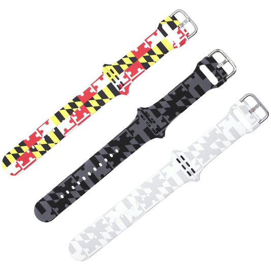 Maryland Pride (3-Pack) / Apple Watch Band - Route One Apparel