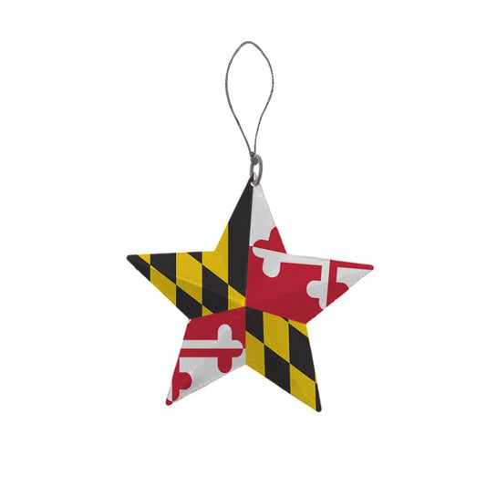 Maryland Flag Barn Star / Ornament - Route One Apparel