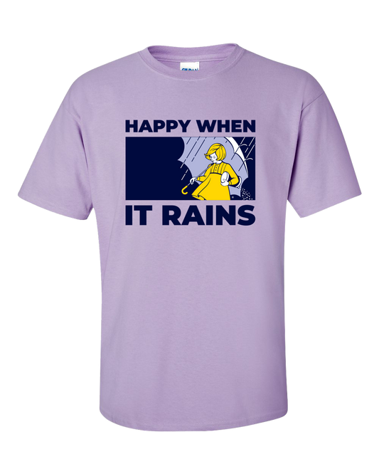*PRE-ORDER* Morton Salt Happy When It Rains (Violet) / Shirt - Route One Apparel