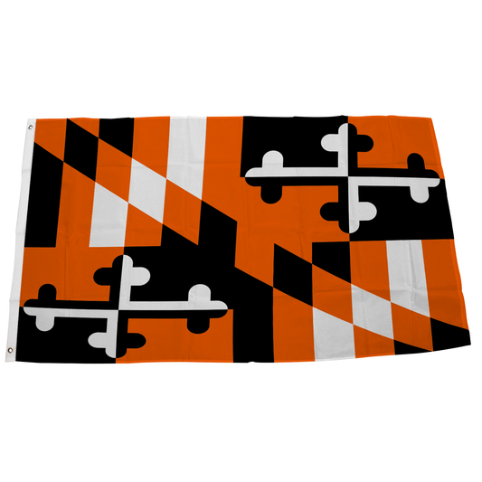 Maryland Flag Black & Orange / Flag - Route One Apparel
