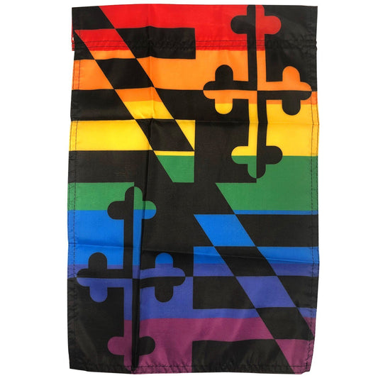 Maryland Rainbow Pride / Garden Flag - Route One Apparel