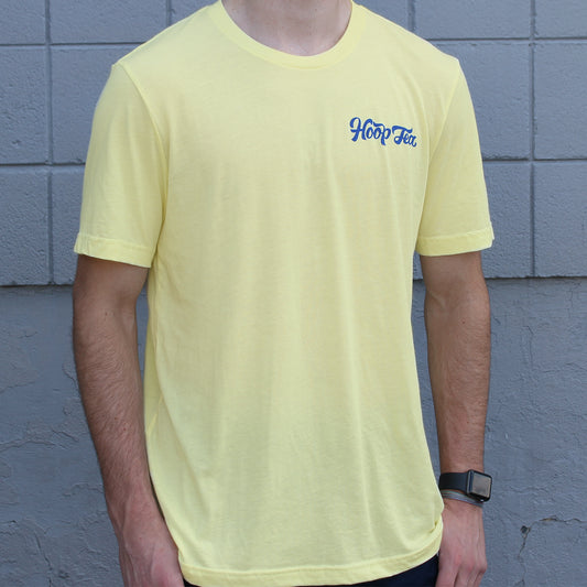 Hoop Tea Raised at the Beach (Pale Yellow) / Shirt - Route One Apparel