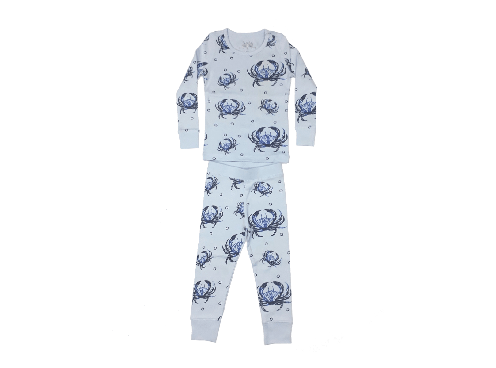 Blue Crab Pajamas by Little Hometown Route One Apparel