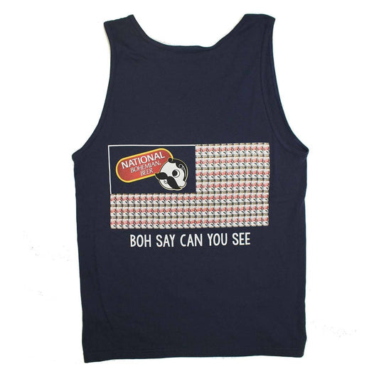 Boh Say Can You See (Navy) / Tank - Route One Apparel