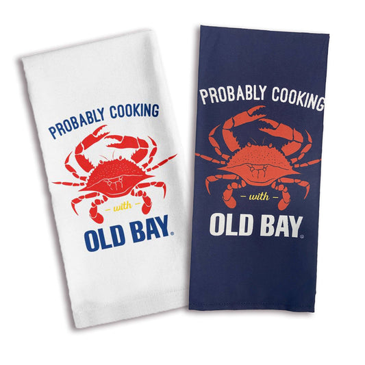 "Probably Cooking w/ Old Bay" / Kitchen Towel *BUNDLE PACK* - Route One Apparel
