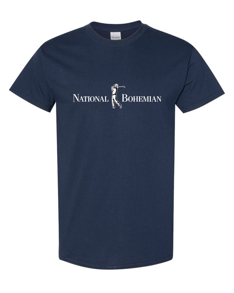 National Bohemian Golf (Navy) / Shirt - Route One Apparel