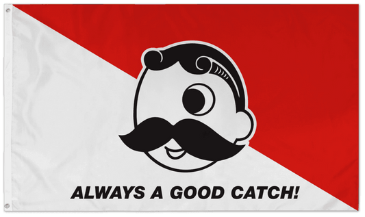 Always A Good Catch - Natty Boh / Flag - Route One Apparel