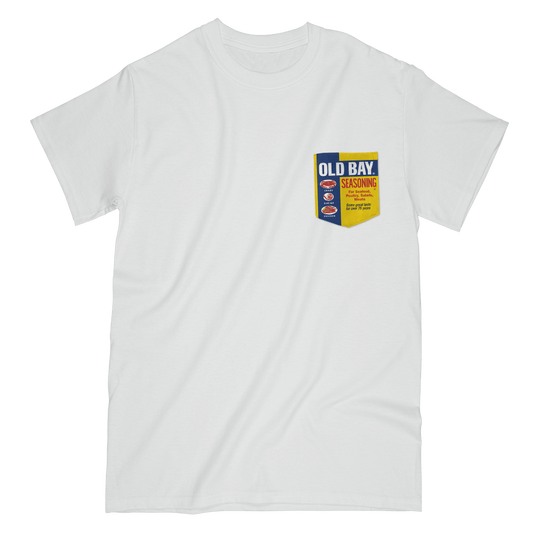 Old Bay Can (White) / Pocket Shirt - Route One Apparel