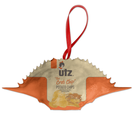 Utz Crab Chips / Crab Shell Ornament - Route One Apparel