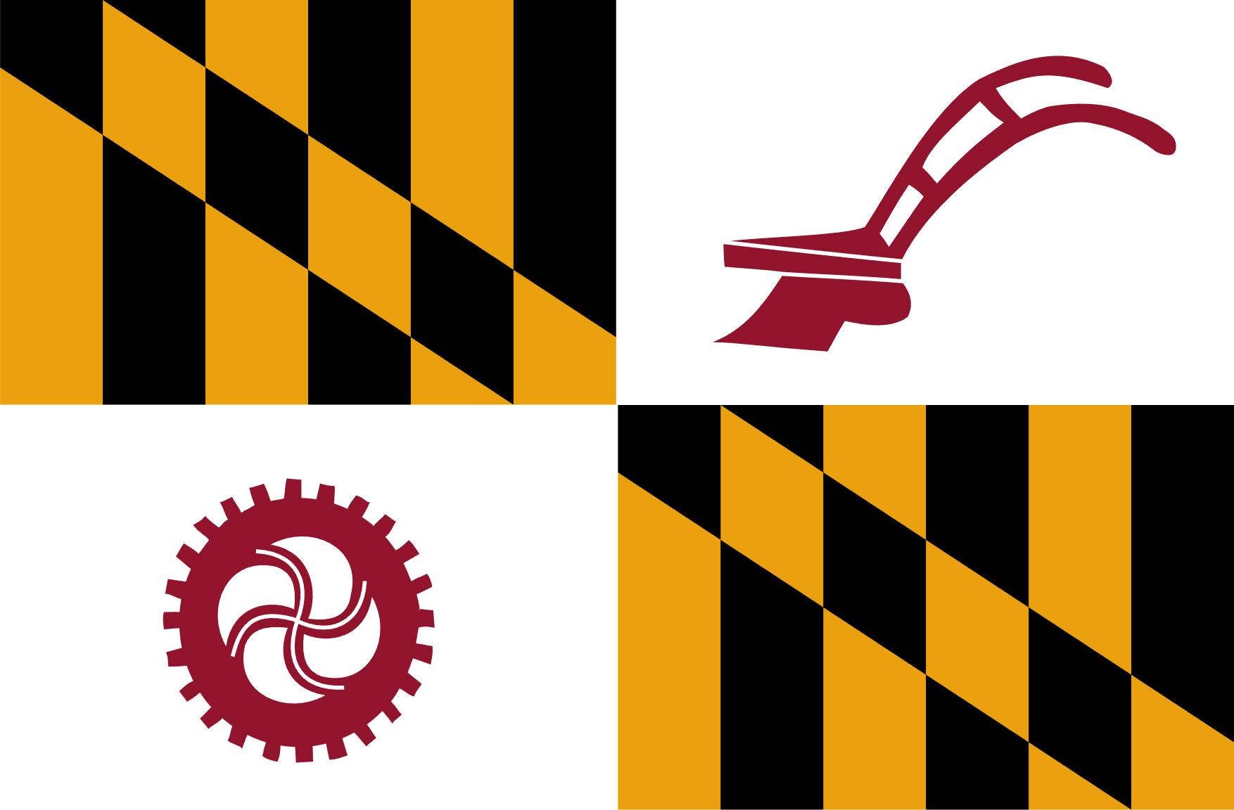 FLAGS ACROSS MARYLAND: BALTIMORE COUNTY