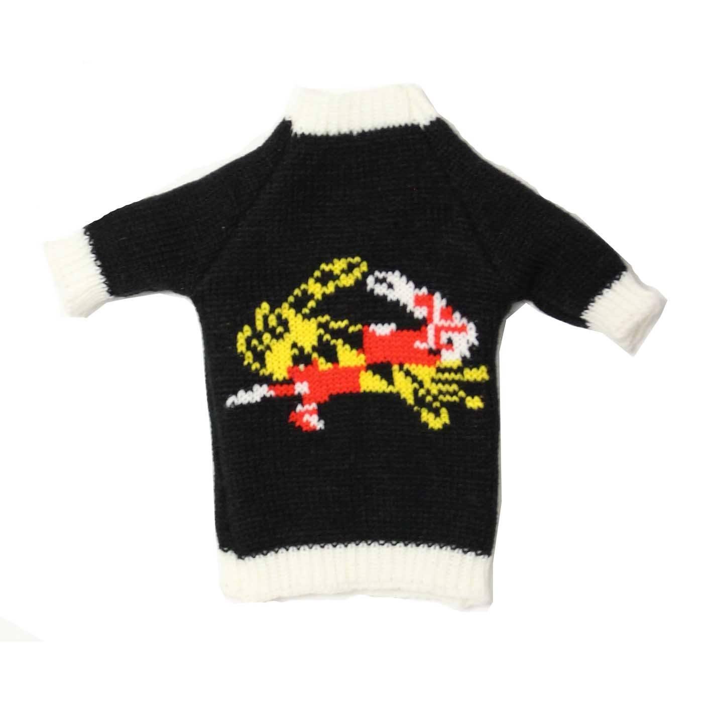 Maryland Full Flag Crab / Wine Bottle Sweater