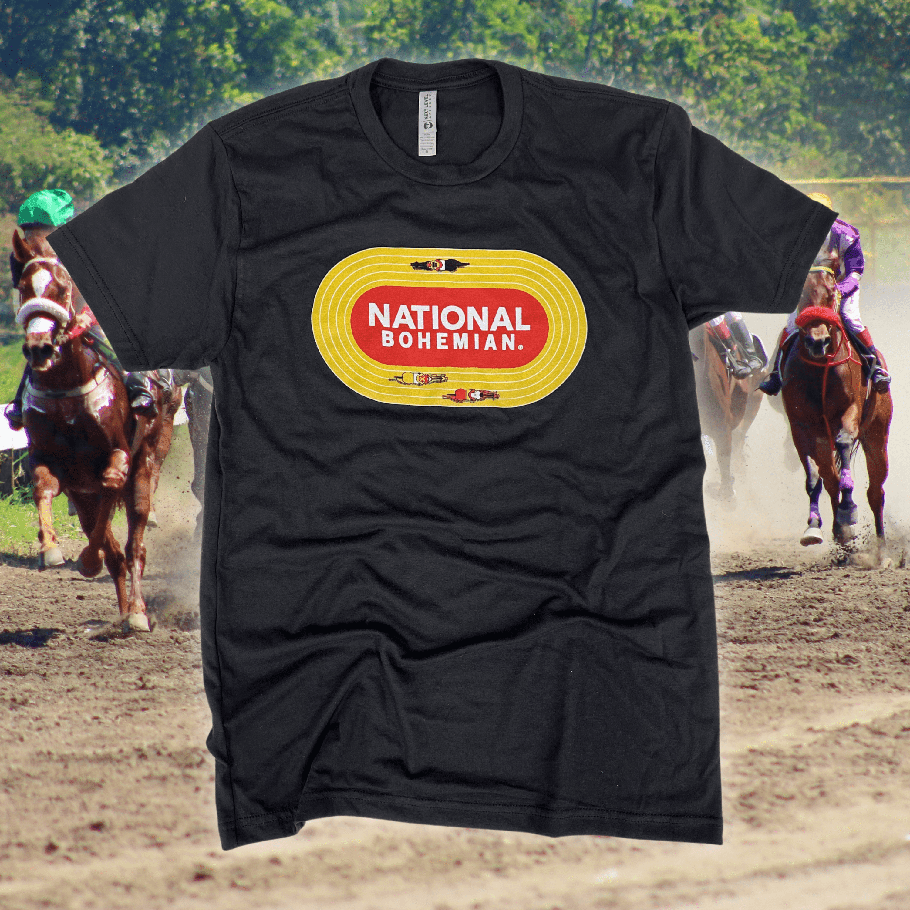 National Bohemian Racetrack (Black) / Shirt