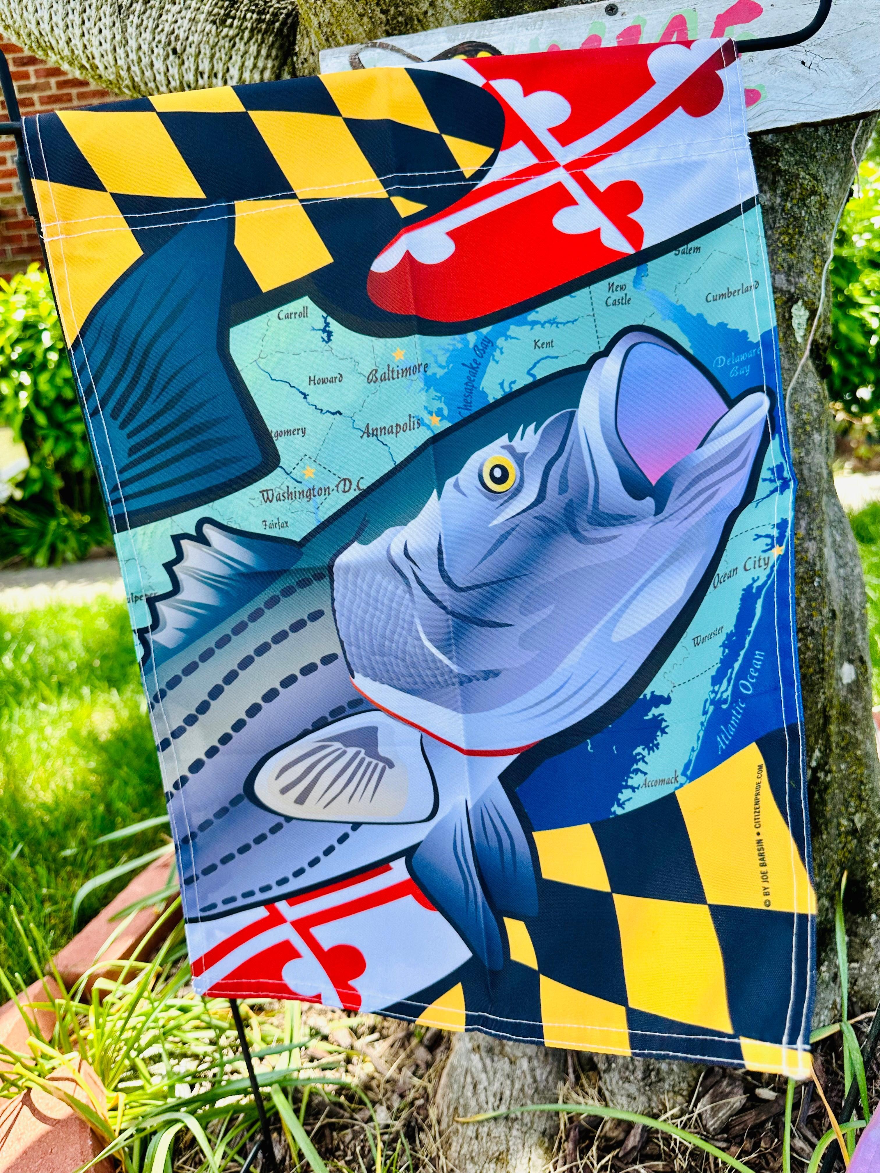 Maryland Rockfish / Garden Flag