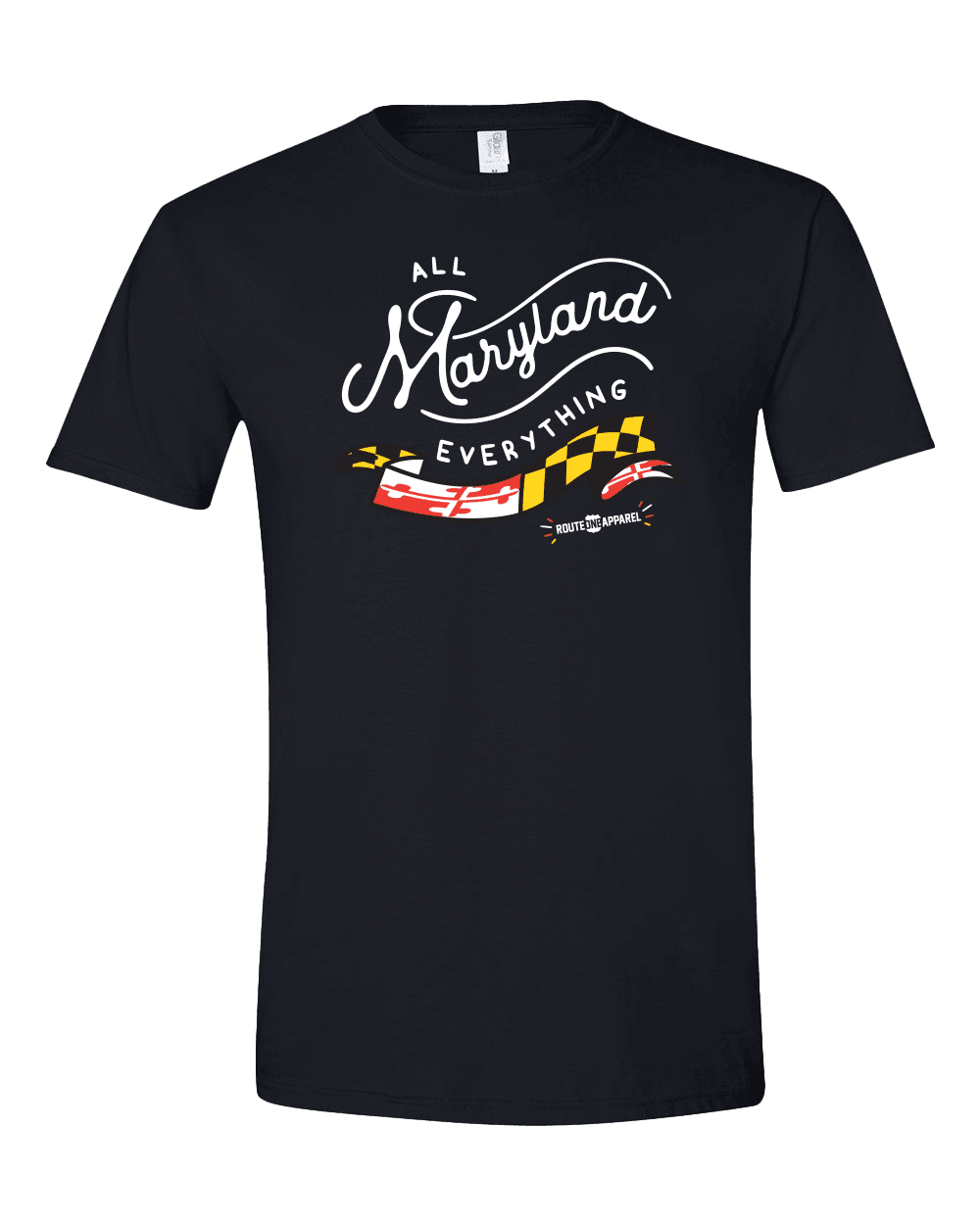 All Maryland Everything (Black) / Shirt - Route One Apparel