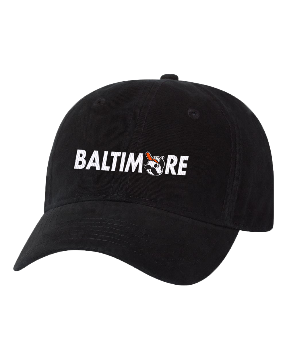 BALTIMORE - Boh Baseball Logo (Black) / Baseball Hat