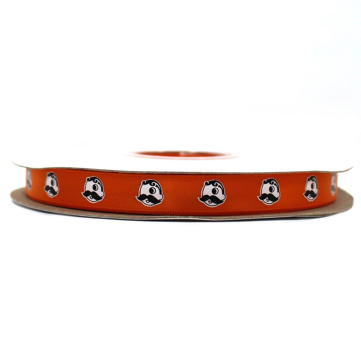 Natty Boh Logo (Orange) / Ribbon