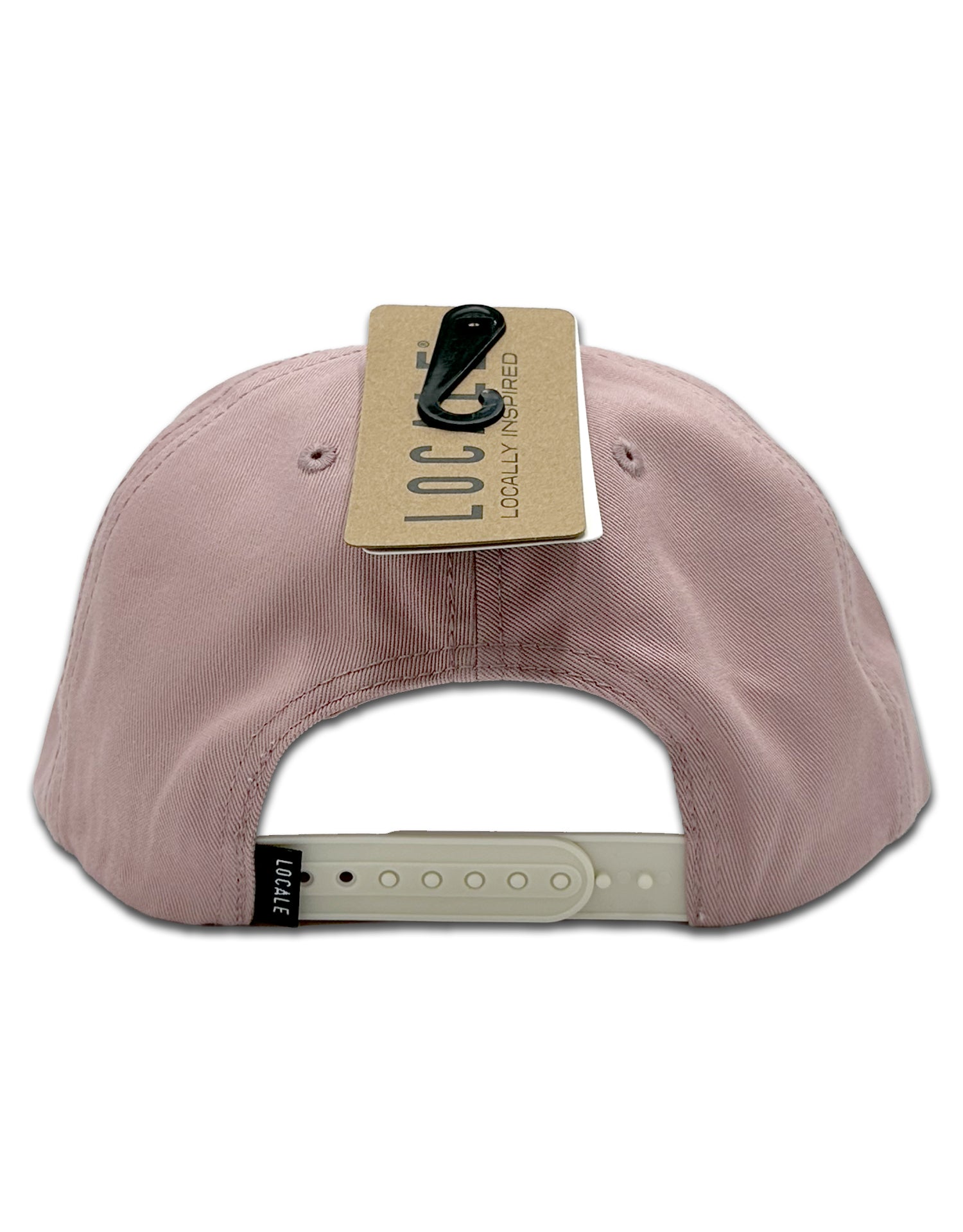 Choptank Supply Co. Blue Crab Hat (Rose/Cream) / 5-Panel Rope Cap