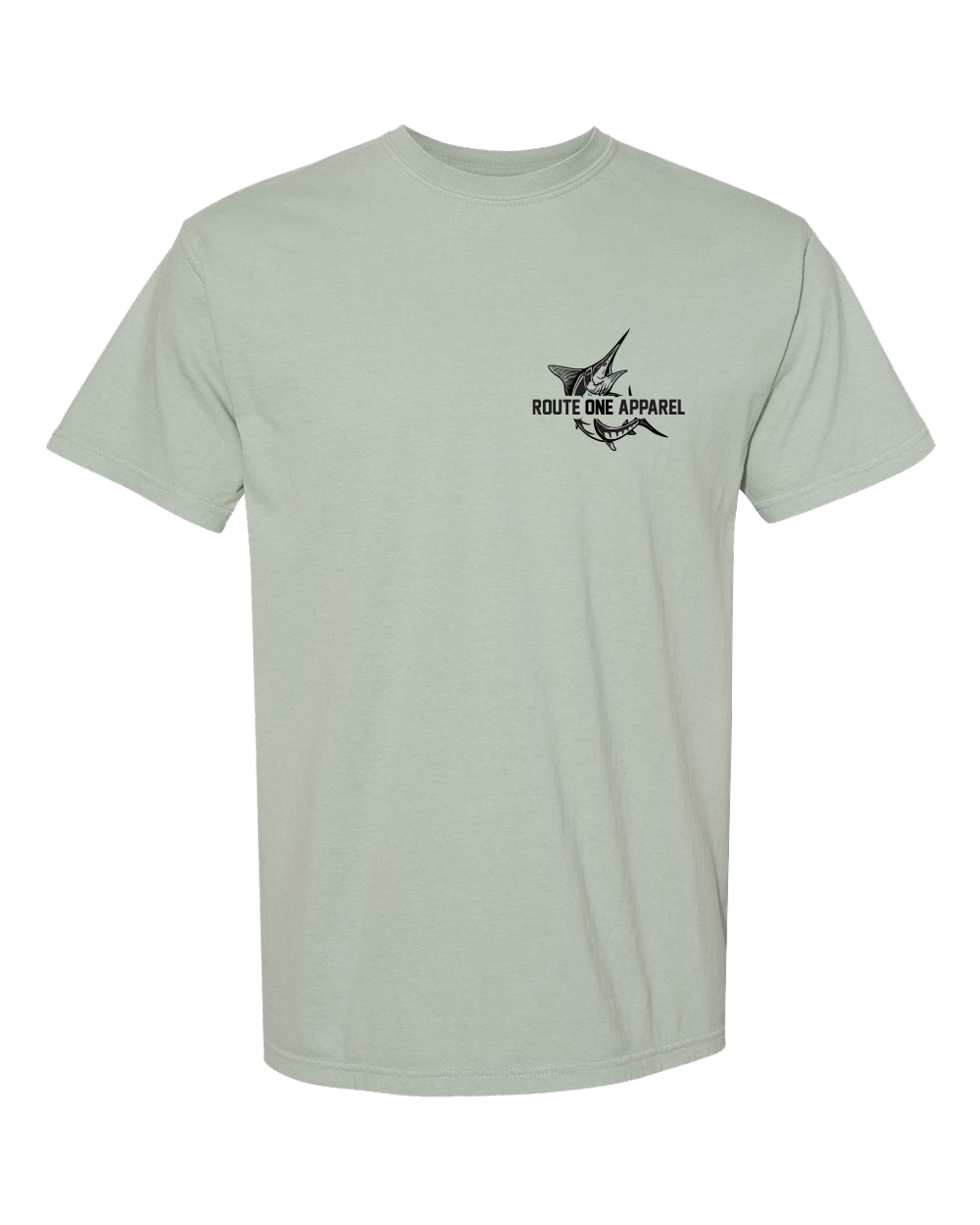 *PRE-ORDER* Hooked on Maryland White Marlin (Bay Green) / Shirt - Route One Apparel
