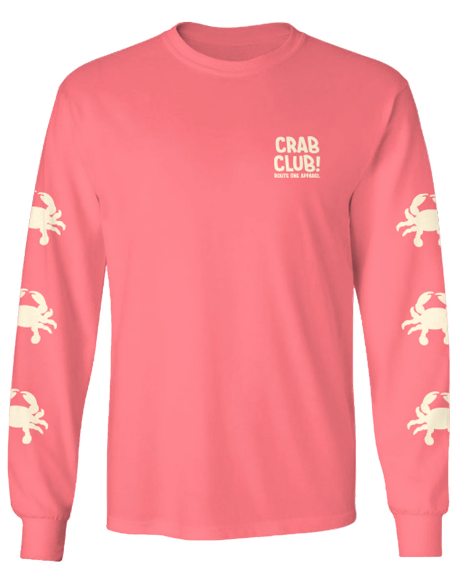 Crab Club! (Watermelon) / Long Sleeve Shirt