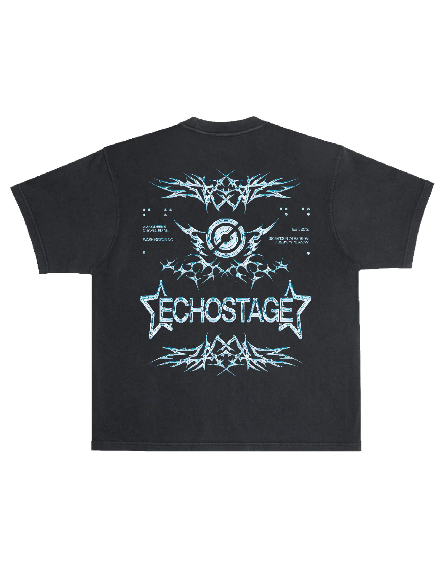 Club Glow/Echostage ‘Chrome Logo’ Tee