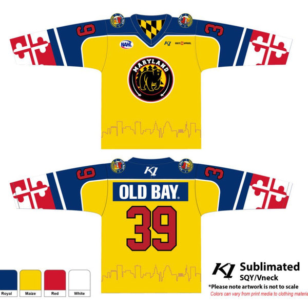 OLD BAY jerseys to fundraise for food bank at hockey game