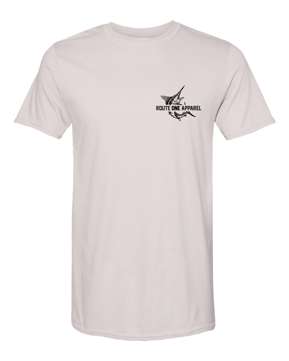 *PRE-ORDER* Hooked on Maryland White Marlin (Ice Grey) / Shirt - Route One Apparel