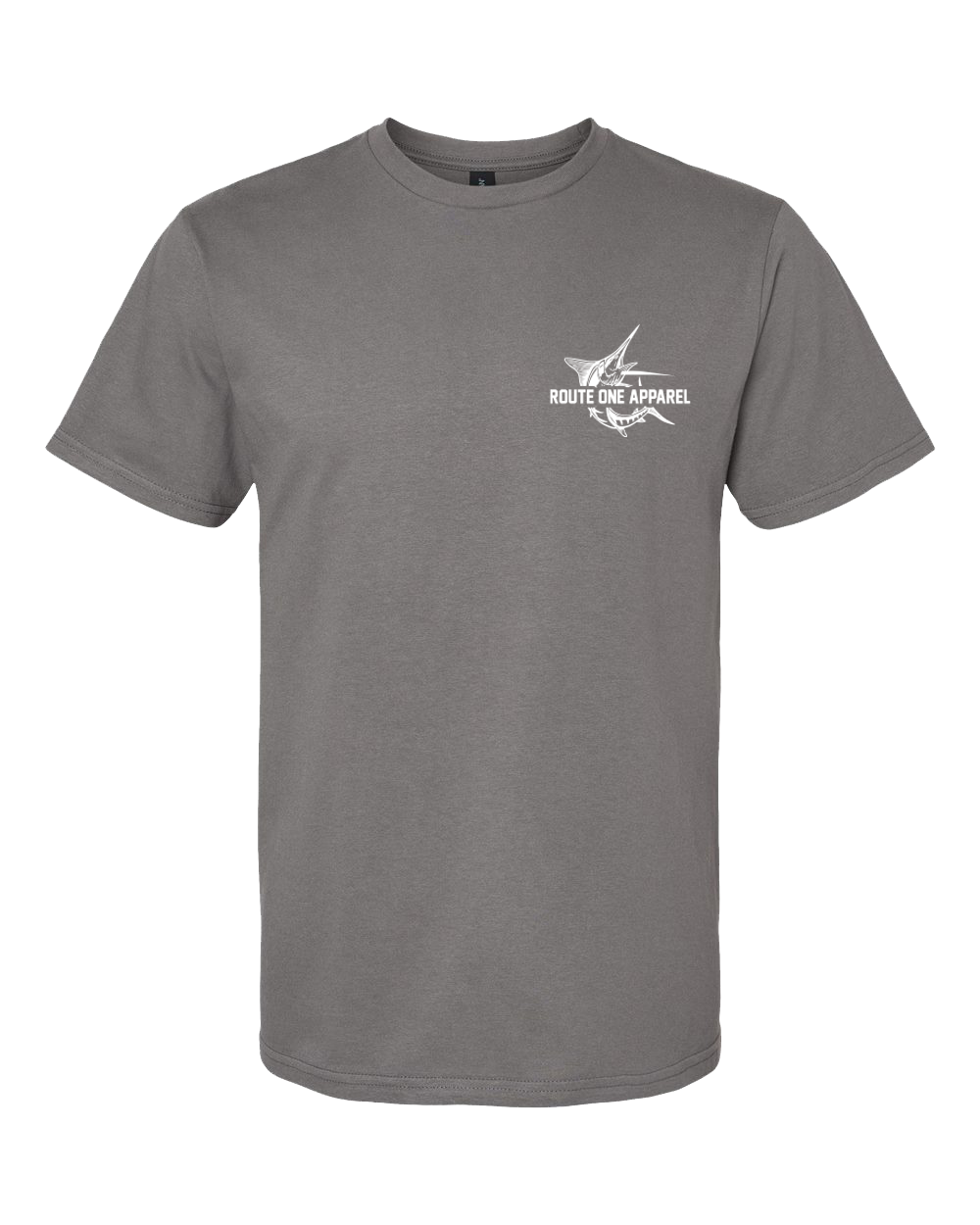 *PRE-ORDER* Boh Riding White Marlin (Charcoal) / Shirt - Route One Apparel