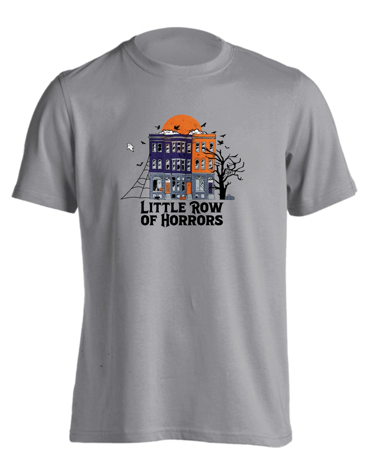 Halloween Row Homes (Granite) / T-Shirt